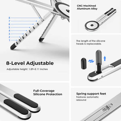 Adjustable Aluminum Laptop Stand