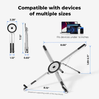 Adjustable Aluminum Laptop Stand